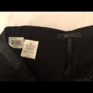 BCBG Black Silk Shorts